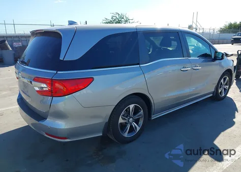 2020 Honda Odyssey Touring from USA, damaged, VIN 5FNRL6H89LB007207